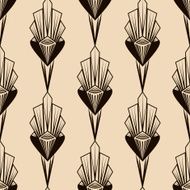 Seamless antique pattern geometric art deco