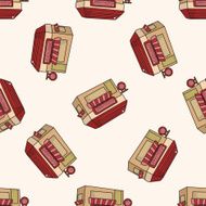 shop store cartoon seamless pattern background N3