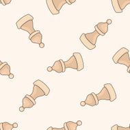 chess cartoon seamless pattern background N18