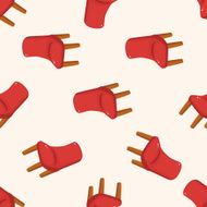 chair cartoon seamless pattern background N10