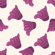 hand cartoon seamless pattern background