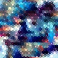 Abstract geometric cubes background N3