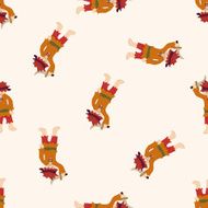 pirate cartoon seamless pattern background N31