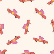 Amusement park facilities cartoon seamless pattern background N54