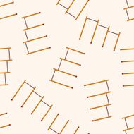 Amusement park facilities cartoon seamless pattern background N56