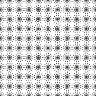 Seamless pattern with abstract flowers Repeating modern stylish geometric background N4