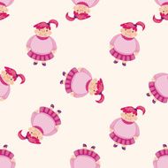 fatty cartoon seamless pattern background N4