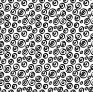 Seamless stylish hand drawn pattern N12