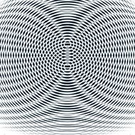 Decorative lined hypnotic contrast background Optical illusion N2