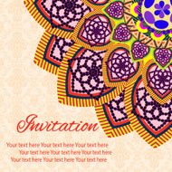 invitation mandala card8 N4