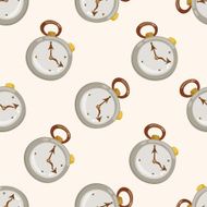 alice in wonderland cartoon seamless pattern background N8