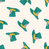 alice in wonderland cartoon seamless pattern background N9