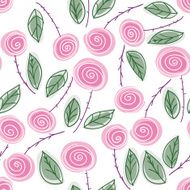 Endless rose pattern N2