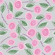 Endless rose pattern N3