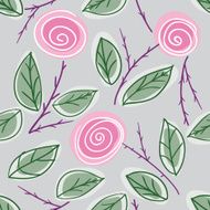 Endless rose pattern N4
