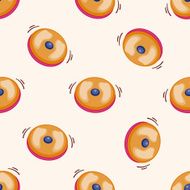 Sports Equipment cartoon seamless pattern background N12