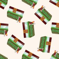 shop store cartoon seamless pattern background N10
