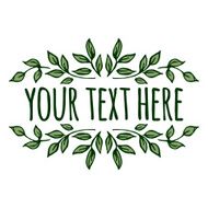 label and badge on decorative background with simple pattern N2