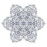 label and badge on decorative background with simple pattern N3