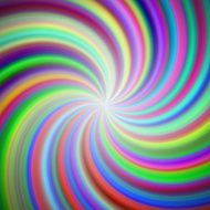 Rainbow swirl background