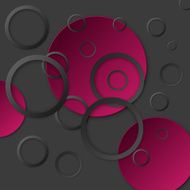 Vector illustration background with circles N2