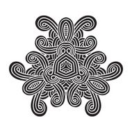 celtic knot pattern card mandala amulet N30