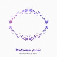 watercolor frame N12