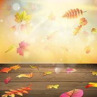 Autumn background EPS 10