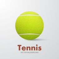 Tennis ball background
