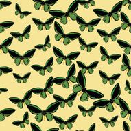 Seamless colorful background made of butterflies N5