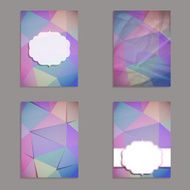 Abstract geometric background N408