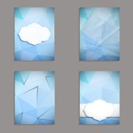 Abstract geometric background N410