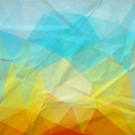 Retro Triangle Background N5