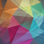 Retro Triangle Background N6