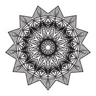 celtic knot pattern card mandala amulet N47