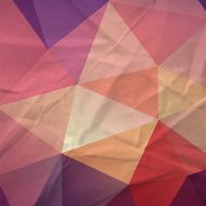 Retro Triangle Background N16