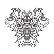 celtic knot pattern card mandala amulet N50