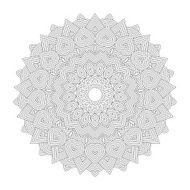 celtic knot pattern card mandala amulet N65