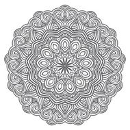 celtic knot pattern card mandala amulet N68