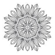 celtic knot pattern card mandala amulet N69