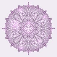 celtic knot pattern card mandala amulet N75
