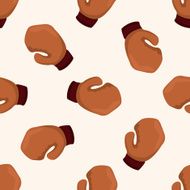 Sports Equipment cartoon seamless pattern background N17