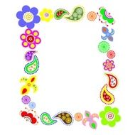 flowers frame N5