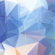 Polygonal abstract geometry background N35