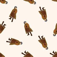 knight cartoon seamless pattern background N26