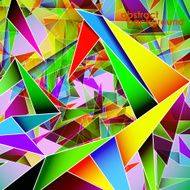 Abstract background polygonal shapes Vector illustration Eps 10 N3