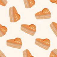 decorating cake 10 cartoon seamless pattern background N30