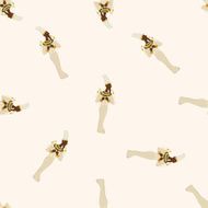 pharaoh cartoon seamless pattern background N21