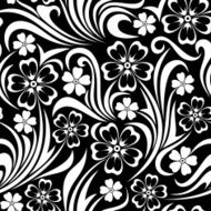 Seamless floral pattern vector illustration N11