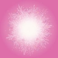 Glowing Tree Branches Sunburst Background